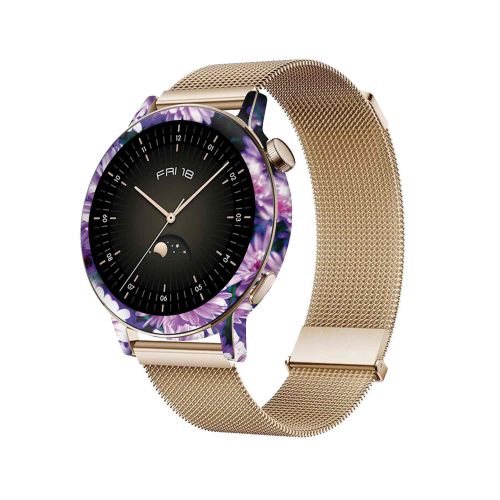 Huawei_Watch GT 3 42mm_Purple_Flower_1